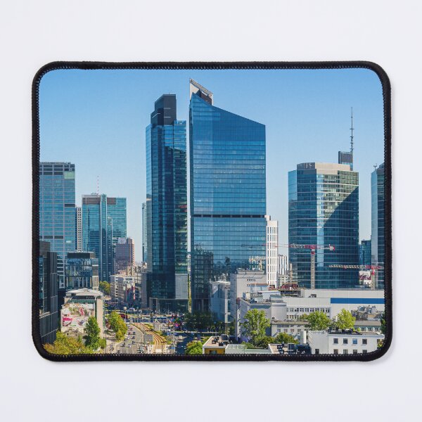 Item preview, Warsaw city center aerial panorama designed and sold by Lukasz Szczepanski.