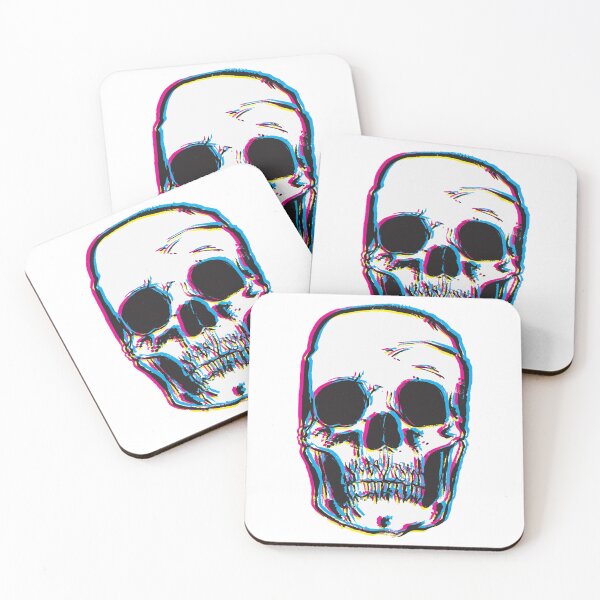 Item preview, Glitched Skull designed and sold by Psyche-Lab.