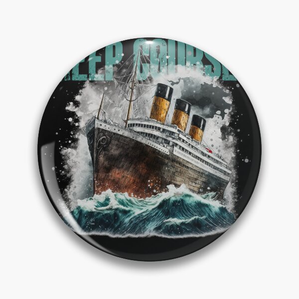 Item preview, Commic Ship In Stormy Sea designed and sold by sbachstroem.