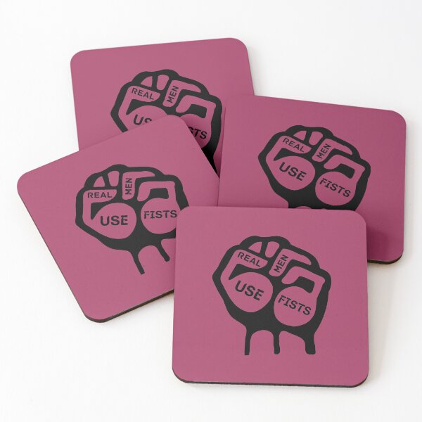 Item preview, Copy of Real men use fists designed and sold by NikkosDesigns.