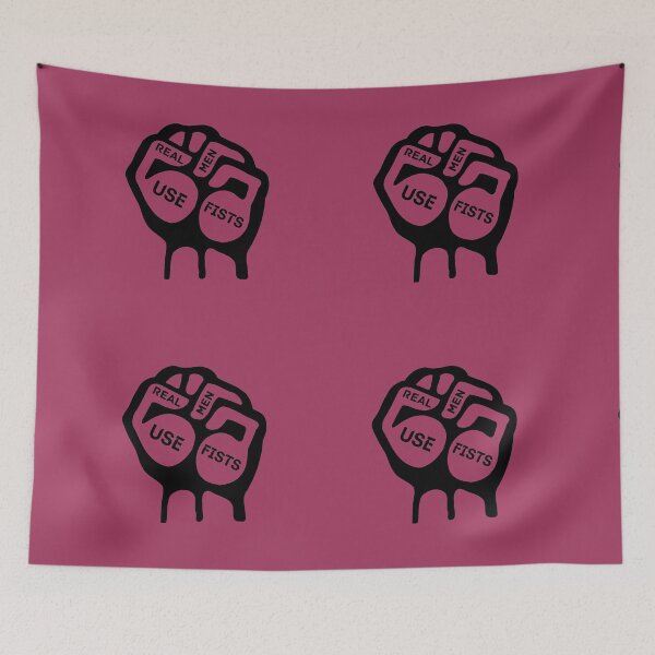 Item preview, Copy of Real men use fists designed and sold by NikkosDesigns.