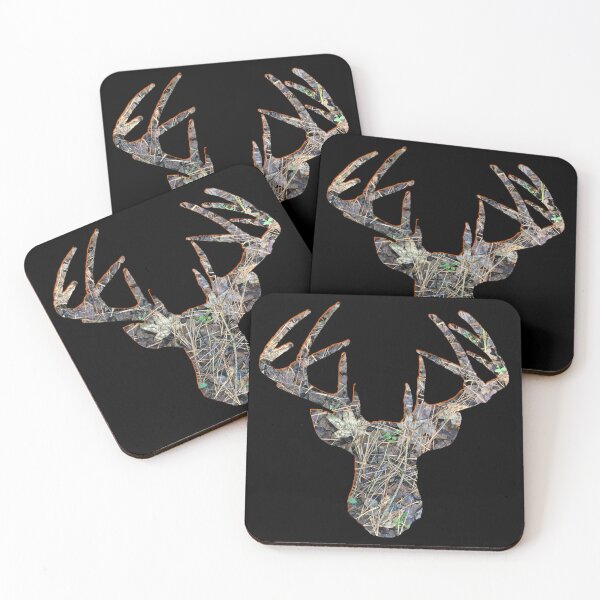 Item preview, Deer Hunting, Camouflage Trophy Buck, Camo Whitetail Deer Head designed and sold by LifeCrush.
