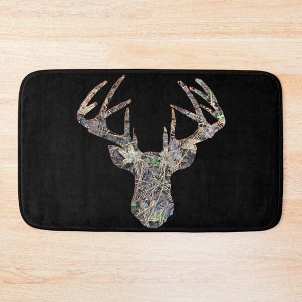 Item preview, Deer Hunting, Camouflage Trophy Buck, Camo Whitetail Deer Head designed and sold by LifeCrush.
