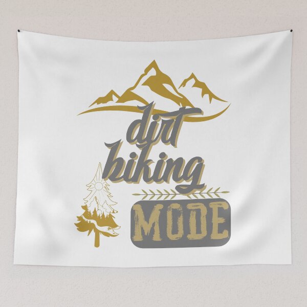 Item preview, dirt biking mode, forest river sun inside tree pine designed and sold by movie-popcorn.