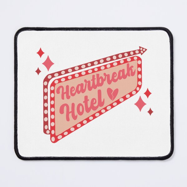 Item preview, Heart Break Hotel Sign designed and sold by HappilyEnzo.