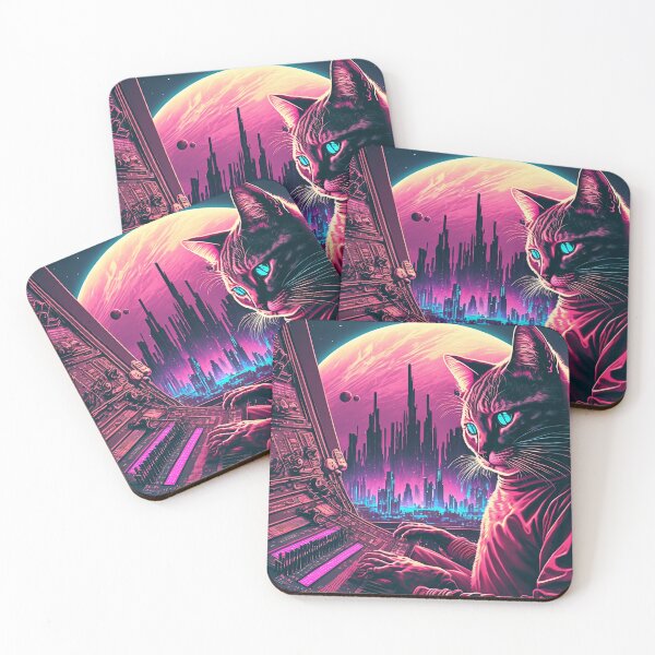Item preview, Cats & Synthesizers 3 designed and sold by Mono.fi Studios.
