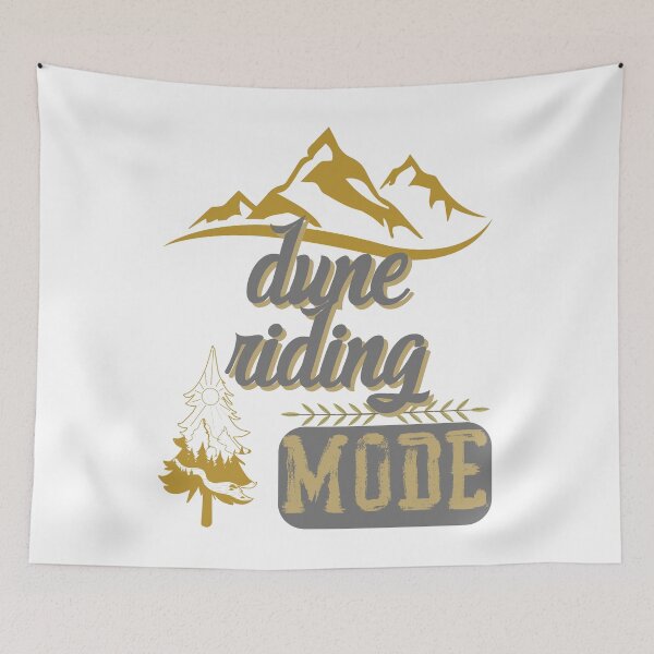 Item preview, dune riding mode, forest river sun inside tree pine designed and sold by movie-popcorn.