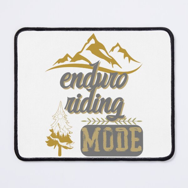 Item preview, enduro riding mode, forest river sun inside tree pine designed and sold by movie-popcorn.