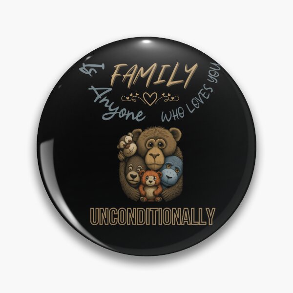 Item preview, Family Is Anyone Who Loves You Unconditionally designed and sold by Cr4ftyCreations.