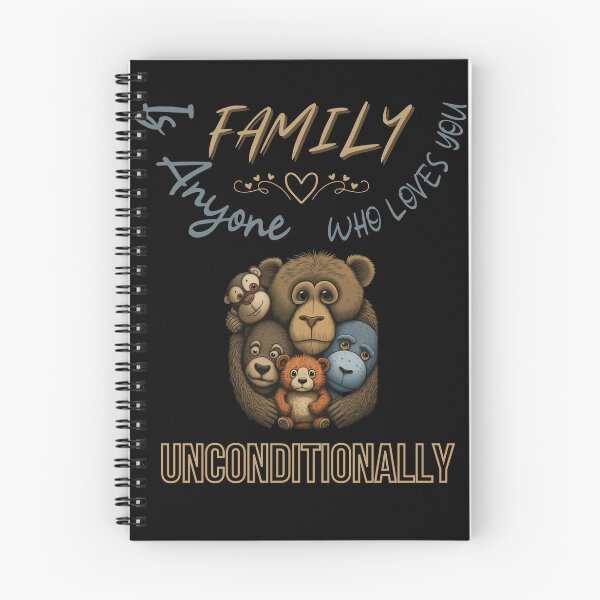 Item preview, Family Is Anyone Who Loves You Unconditionally designed and sold by Cr4ftyCreations.