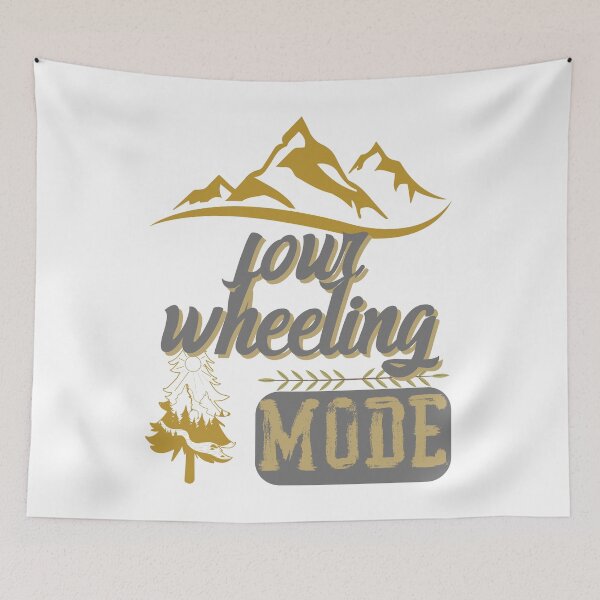 Item preview, four wheeling mode, forest river sun inside tree pine designed and sold by movie-popcorn.