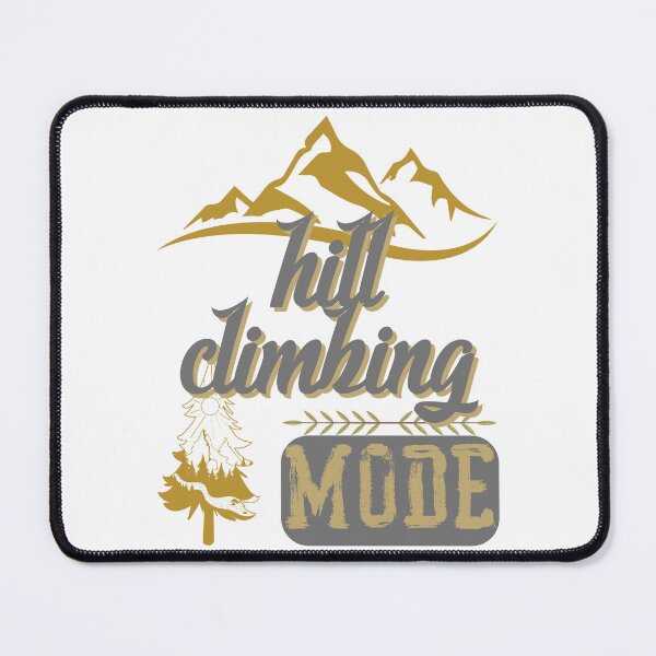 Item preview, hill climbing mode, forest river sun inside tree pine designed and sold by movie-popcorn.
