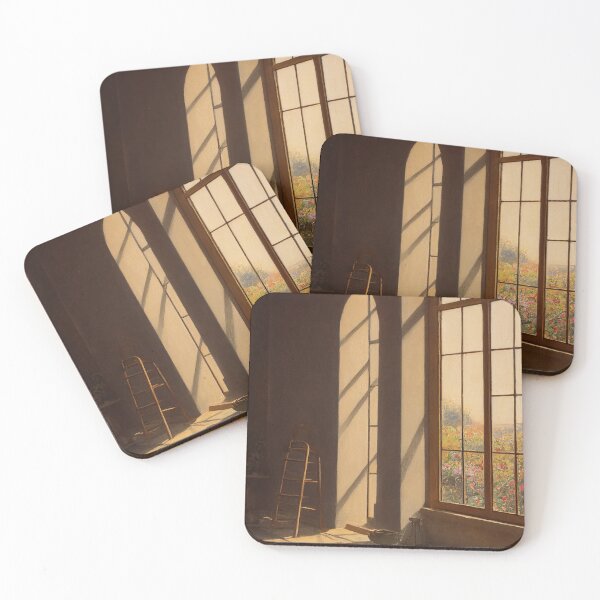 Item preview, Golden Hour Spanish Interior with Garden View designed and sold by bryanchvzz.