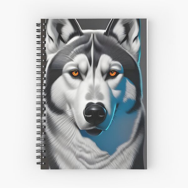 Item preview, Husky, charcoal drawing, Ai Generated Art  designed and sold by ACC .