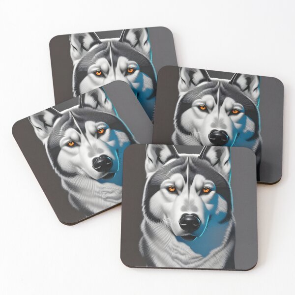Item preview, Husky, charcoal drawing, Ai Generated Art  designed and sold by ACC .