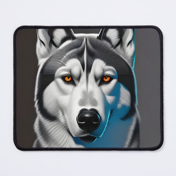 Item preview, Husky, charcoal drawing, Ai Generated Art designed and sold by ACC .