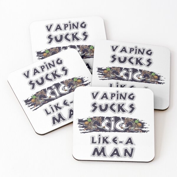 Item preview, Vaping Sucks Smoke a Cig like a Man designed and sold by HamzaZemharir.
