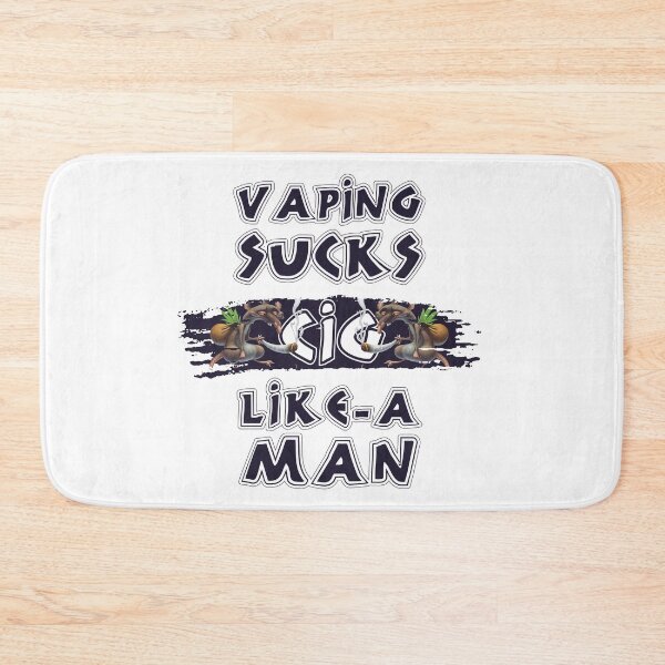 Item preview, Vaping Sucks Smoke a Cig like a Man designed and sold by HamzaZemharir.