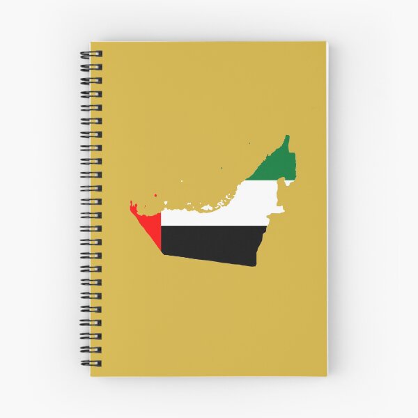 Item preview, UAE Flag Map designed and sold by Omar Dakhane.