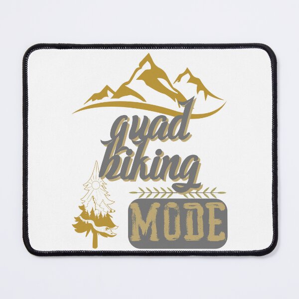 Item preview, quad biking mode, forest river sun inside tree pine designed and sold by movie-popcorn.
