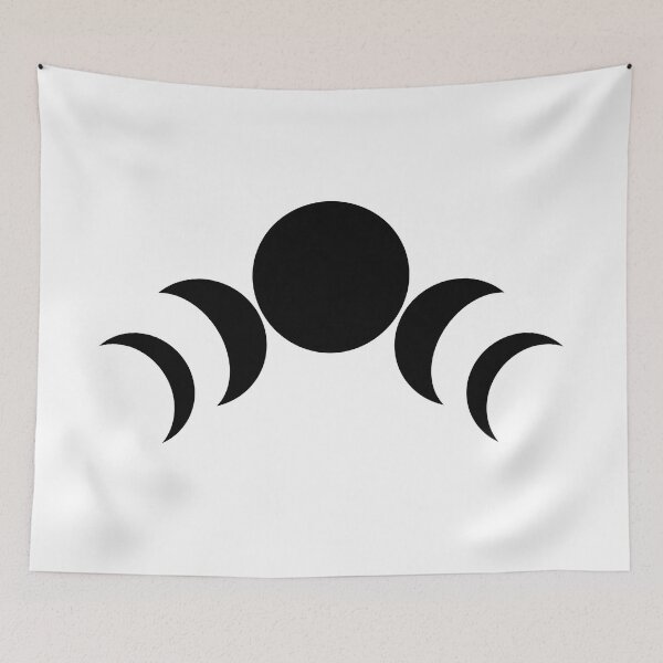 Item preview, Triple moon goddess - Black designed and sold by Skadi-Designs.