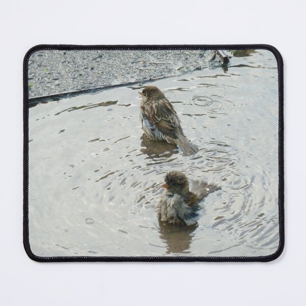 Item preview, Bath Time For Two Birds designed and sold by TechLaughs.