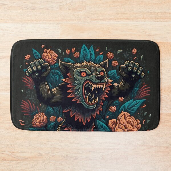 Item preview, Raving Werewolf Racked With Moonlight Madness designed and sold by AllFolkedUp.