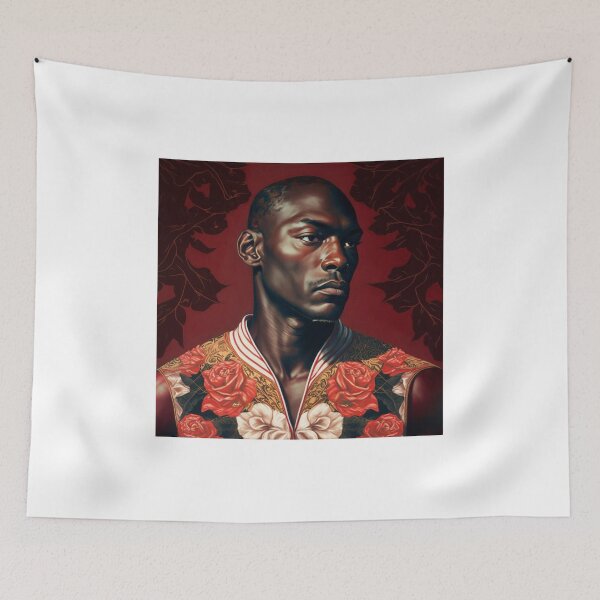 Item preview, Portait of Michael Jordan Kehinde wiley designed and sold by dualogy.