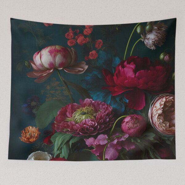 Item preview, The Dark Beauty of Renaissance Floral Imagery designed and sold by meggydesigns.