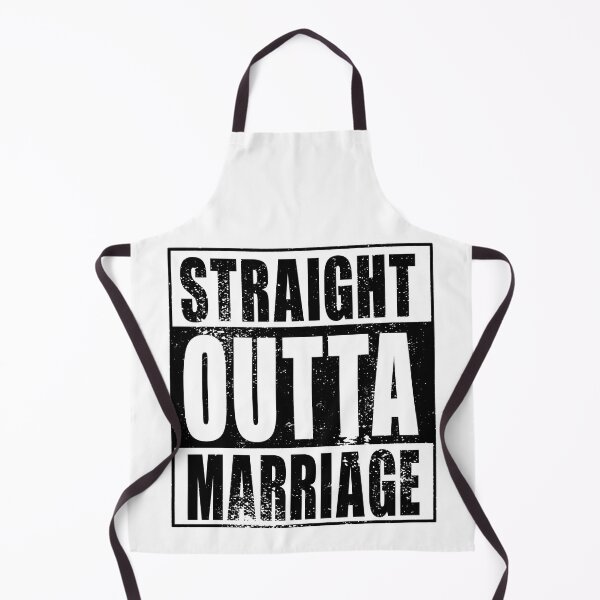 Artikelvorschau, Straight Outta Marriage (schwarz) entworfen und verkauft von SolidEarthArt.