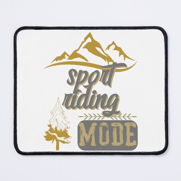 Item preview, sport riding mode, forest river sun inside tree pine designed and sold by movie-popcorn.