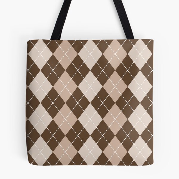 Item preview, Brown Argyle Pattern designed and sold by starrylite.