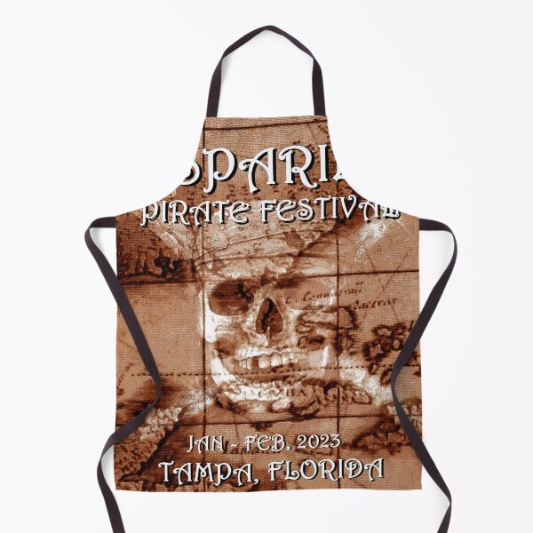 Item preview, Gasparilla pirate map 2023 designed and sold by David Lee Thompson.