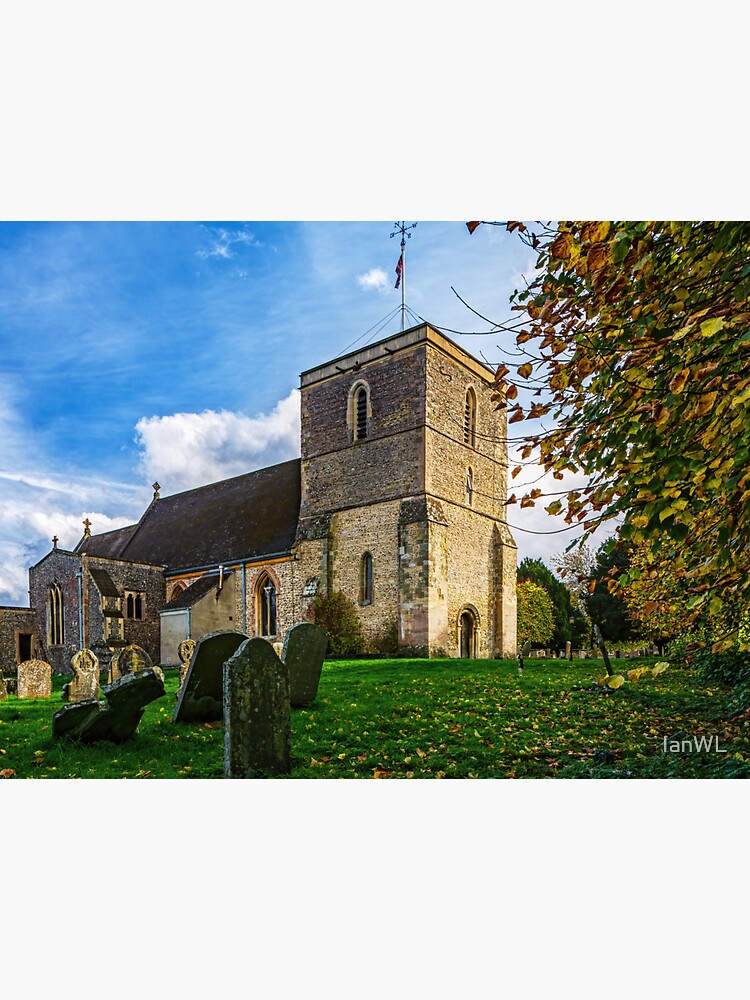 "Church of St Mary Kintbury" Sticker for Sale by IanWL Redbubble