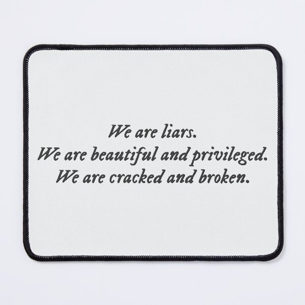Item preview, We Were Liars by E Lockhart quote designed and sold by percqbeths.
