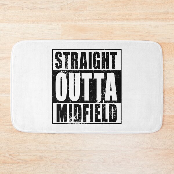 Item preview, Straight Outta Midfield (black) designed and sold by SolidEarthArt.