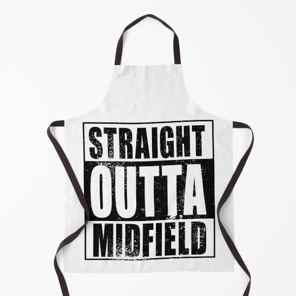 Item preview, Straight Outta Midfield (black) designed and sold by SolidEarthArt.