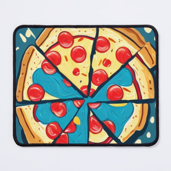 Item preview, Brightly Colored Pizza - Cartoon Style - Simple but Delicious designed and sold by WBP Mart.