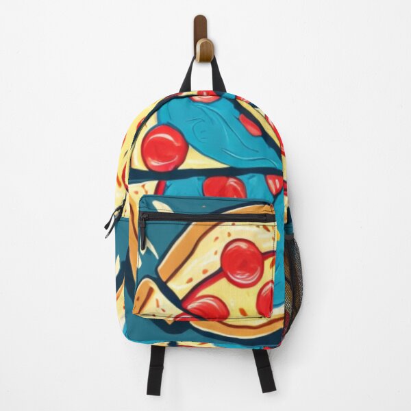 Item preview, Brightly Colored Pizza - Cartoon Style - Simple but Delicious designed and sold by WBP Mart.