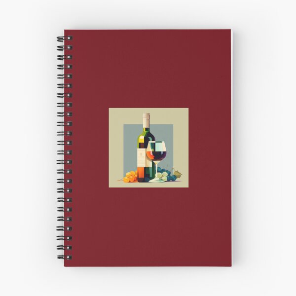 Item preview, Glass, Bottle of Wine and Grapes ! designed and sold by FrenchBuddyArt.