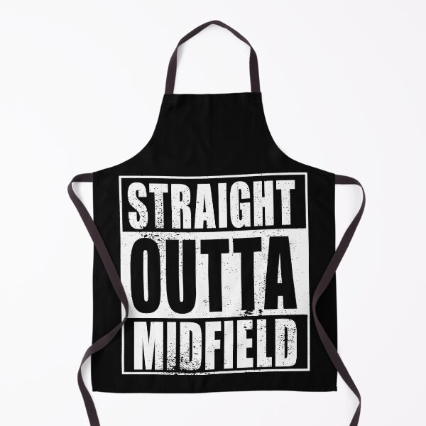 Item preview, Straight Outta Midfield (white) designed and sold by SolidEarthArt.