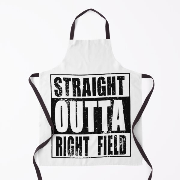 Item preview, Straight Outta Right Field (black) designed and sold by SolidEarthArt.