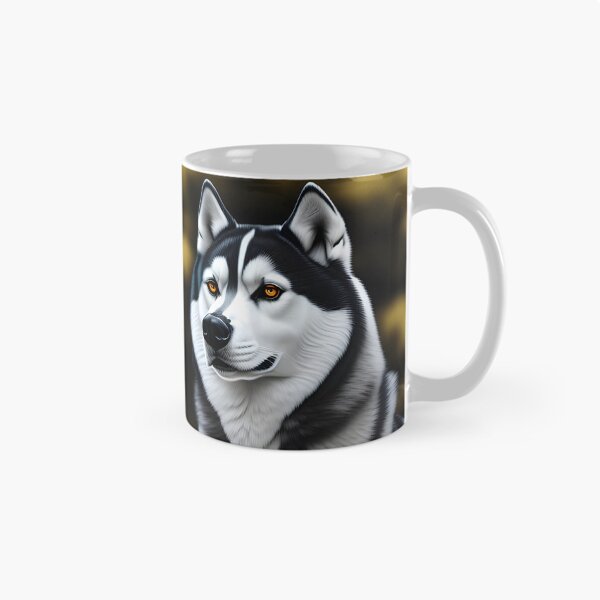 Item preview, Husky, charcoal drawing, Ai Generated Art  designed and sold by ACC .