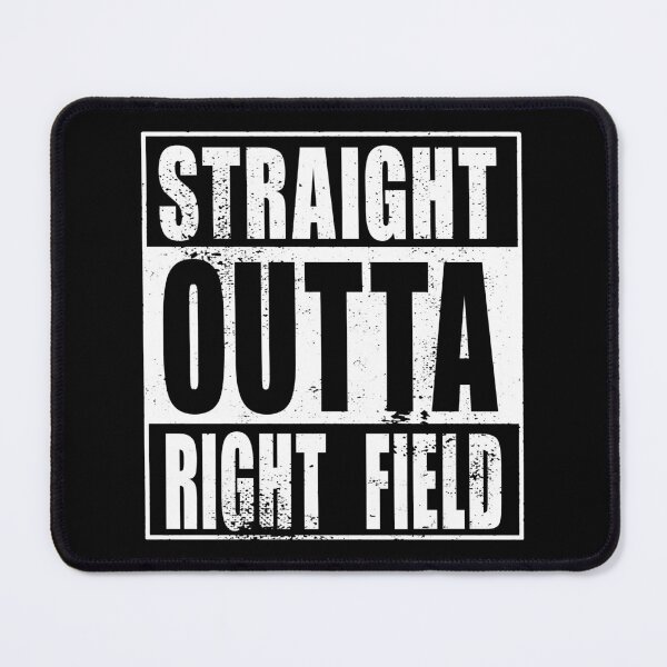 Item preview, Straight Outta Right Field (white) designed and sold by SolidEarthArt.