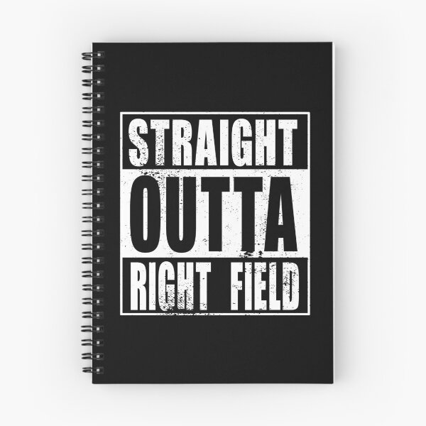 Item preview, Straight Outta Right Field (white) designed and sold by SolidEarthArt.