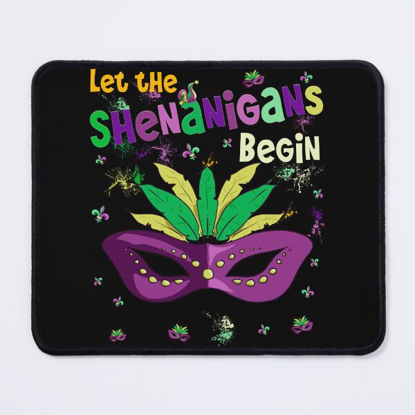 Item preview, Let The Shenanigans Begin Mask Tee Carnival Party Mardi Gras designed and sold by r-silver.