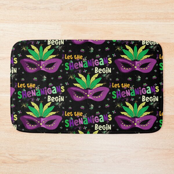 Item preview, Let The Shenanigans Begin Mask Tee Carnival Party Mardi Gras designed and sold by r-silver.