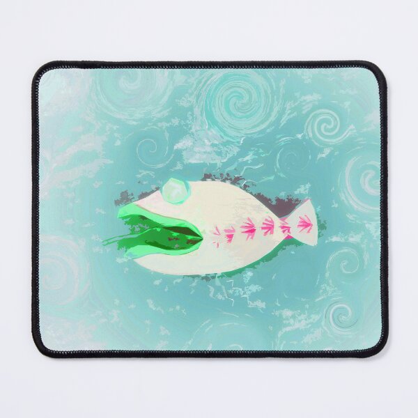 Item preview, Boho Fish Décor or Art Bohemian Style Hippie Vibes 1 of 2 designed and sold by Beachy.