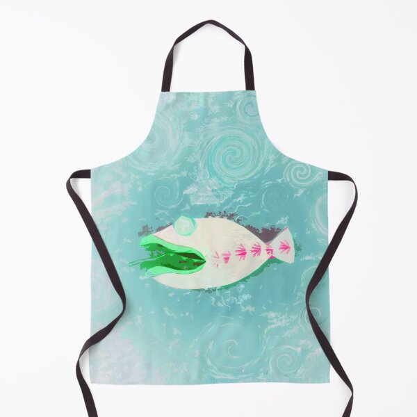 Item preview, Boho Fish Décor or Art Bohemian Style Hippie Vibes 1 of 2 designed and sold by Beachy.