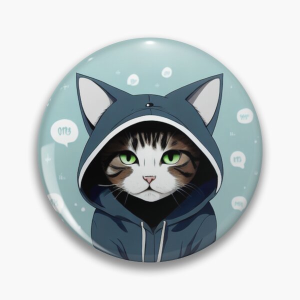 Item preview, Cat in hoodie designed and sold by Julia Rudens.